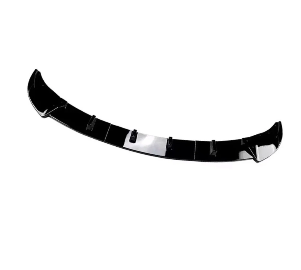 BMW 5 Series F10 F11 SE Pre Lci Gloss Black Front Splitter Spoiler Lip 2010-2014 - Image 2