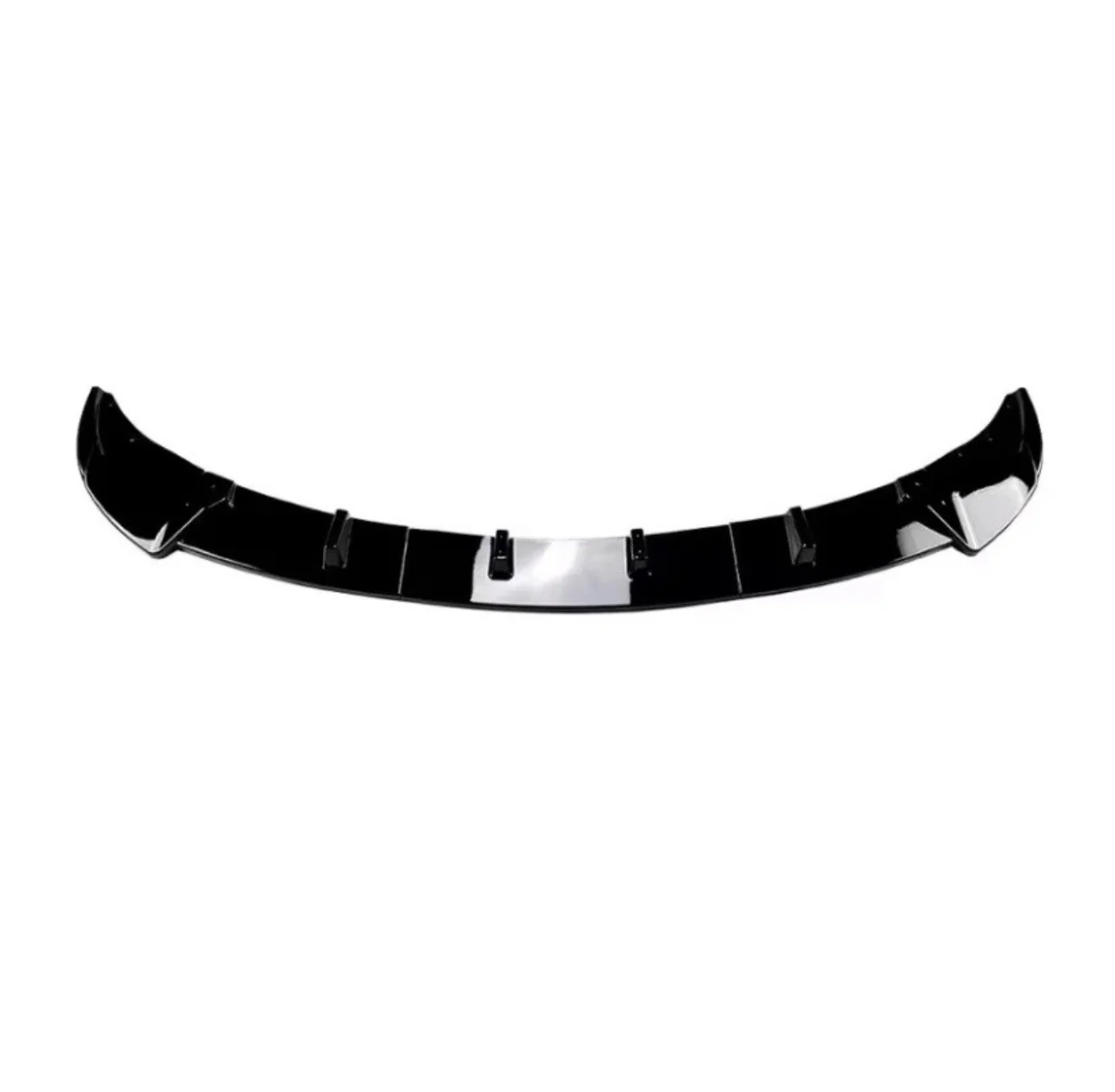 BMW 5 Series F10 F11 SE Pre Lci Gloss Black Front Splitter Spoiler Lip 2010-2014 - Image 8