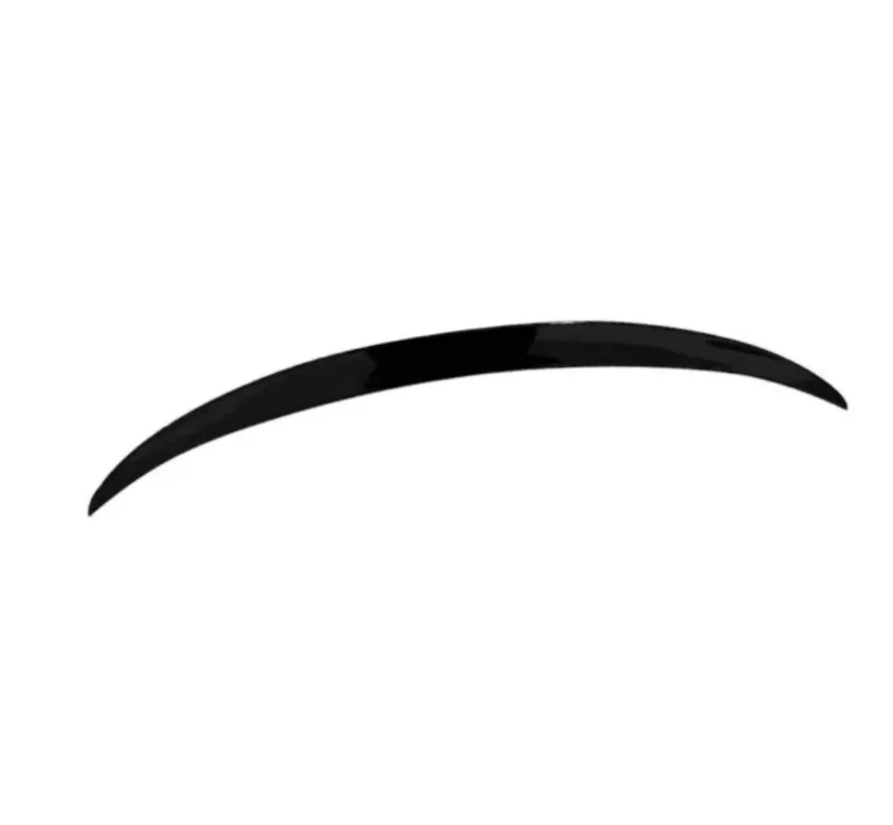 BMW 5 SERIES F10 M SPORT REAR TRUNK LID LIP BOOT SPOILER 10-16 GLOSS BLACK - Image 9