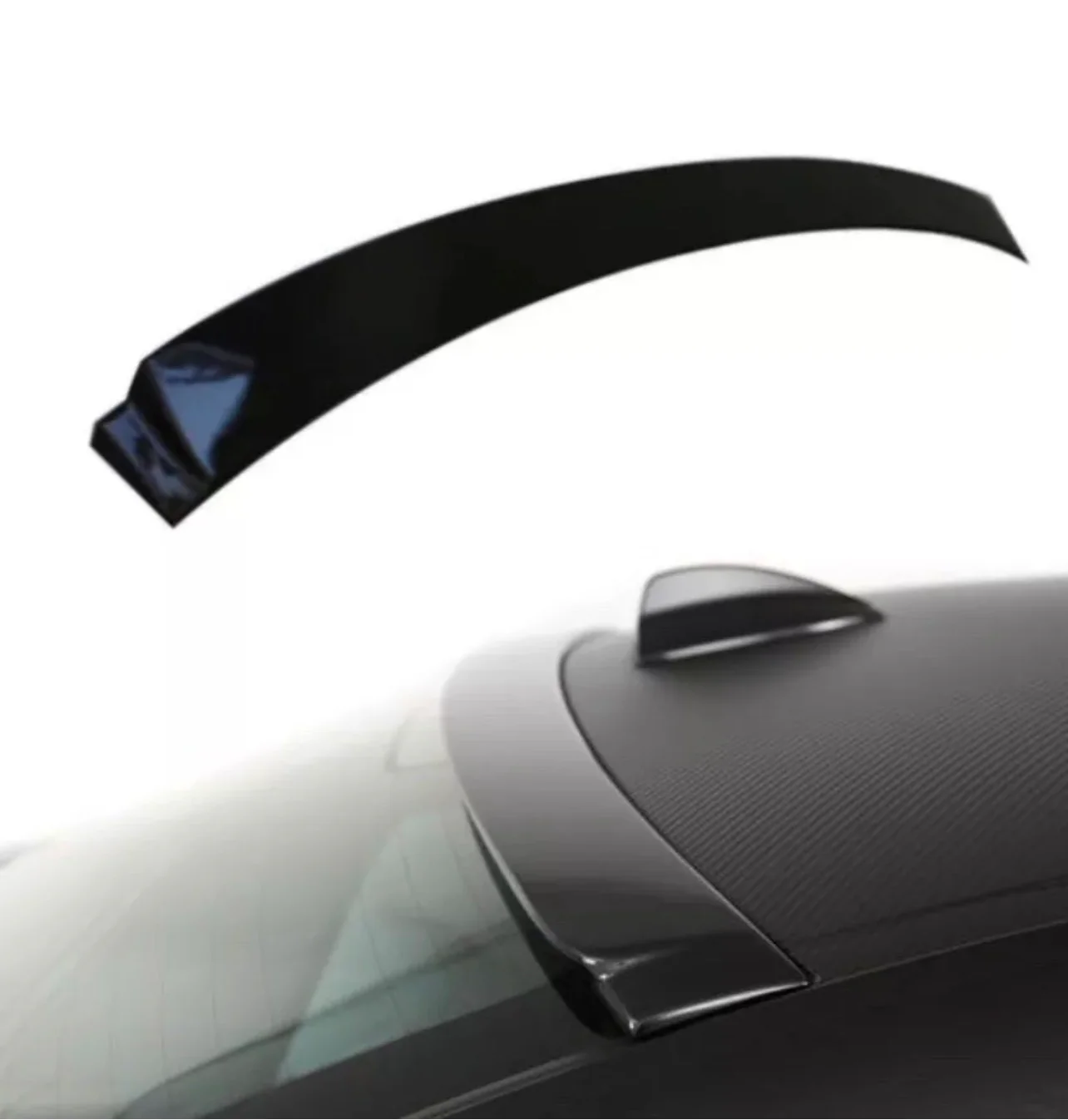 BMW 5 Series F10 Saloon M5 10-16 M Style Rear Roof Spoiler Wing Gloss Black - Image 10
