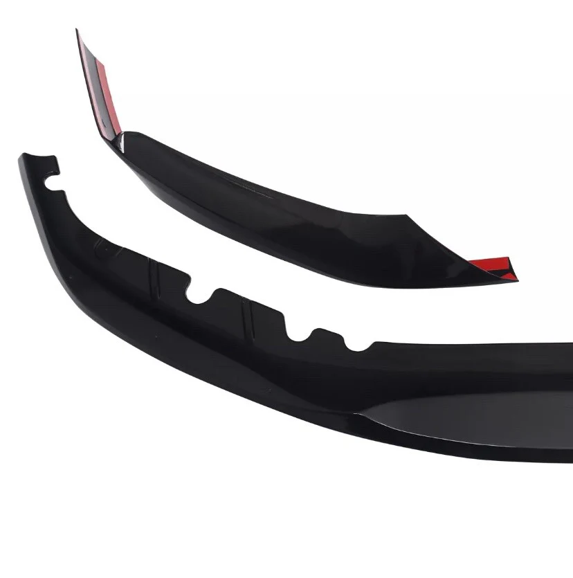 BMW 5 SERIES G30 G31 FRONT BUMPER SPLITTER LIP SPOILER M SPORT GLOSS BLACK - Image 5