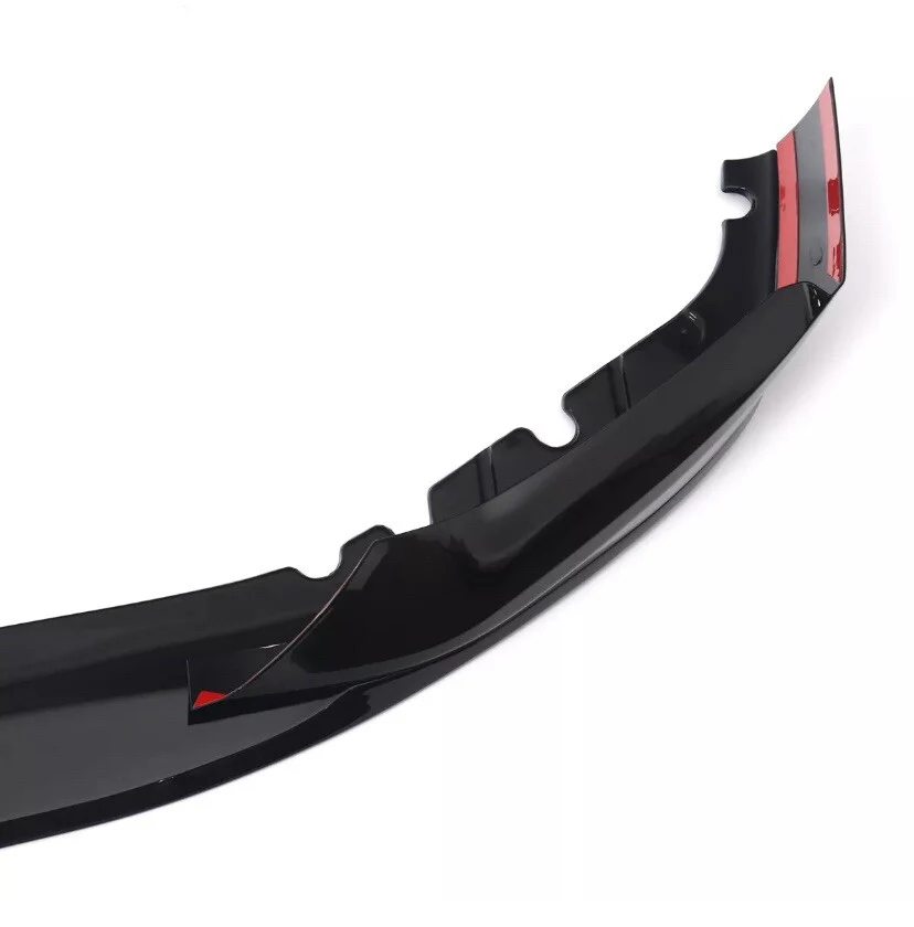 BMW 5 SERIES G30 G31 FRONT BUMPER SPLITTER LIP SPOILER M SPORT GLOSS BLACK - Image 6