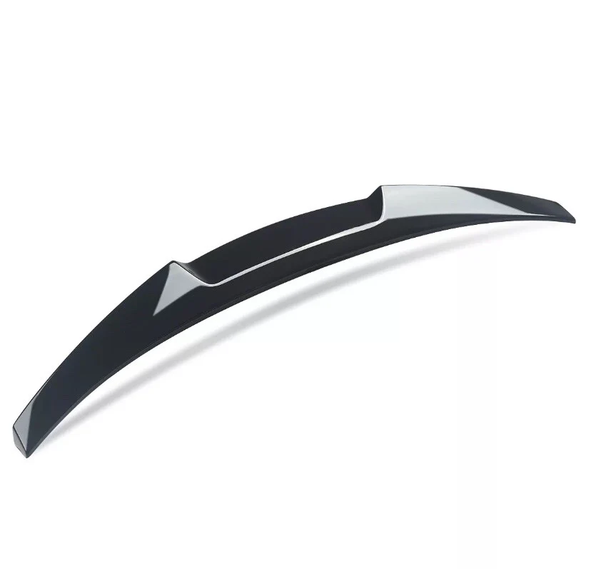 BMW 5 Series G30 Gloss Black Boot Spoiler V Style Rear Trunk ABS Saloon Lip - Image 3