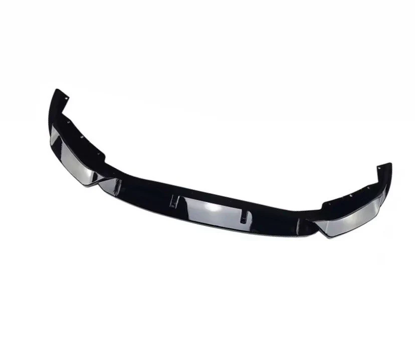 BMW 5 Series G30 LCI SE 2021-2023 Gloss Black Front Splitter 3 Piece - Image 3
