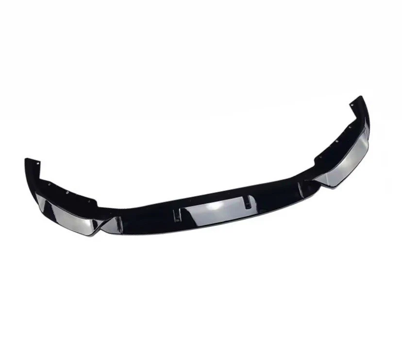 BMW 5 Series G30 LCI SE 2021-2023 Gloss Black Front Splitter 3 Piece - Image 5