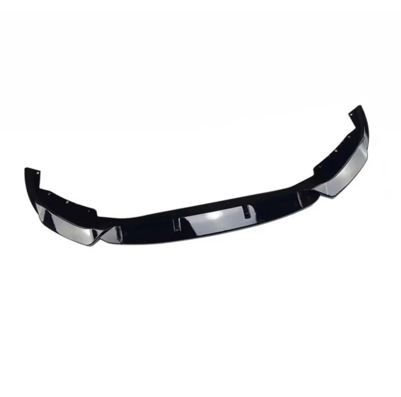 BMW 5 Series G30 LCI SE 2021-2023 Gloss Black Front Splitter 3 Piece - Image 6