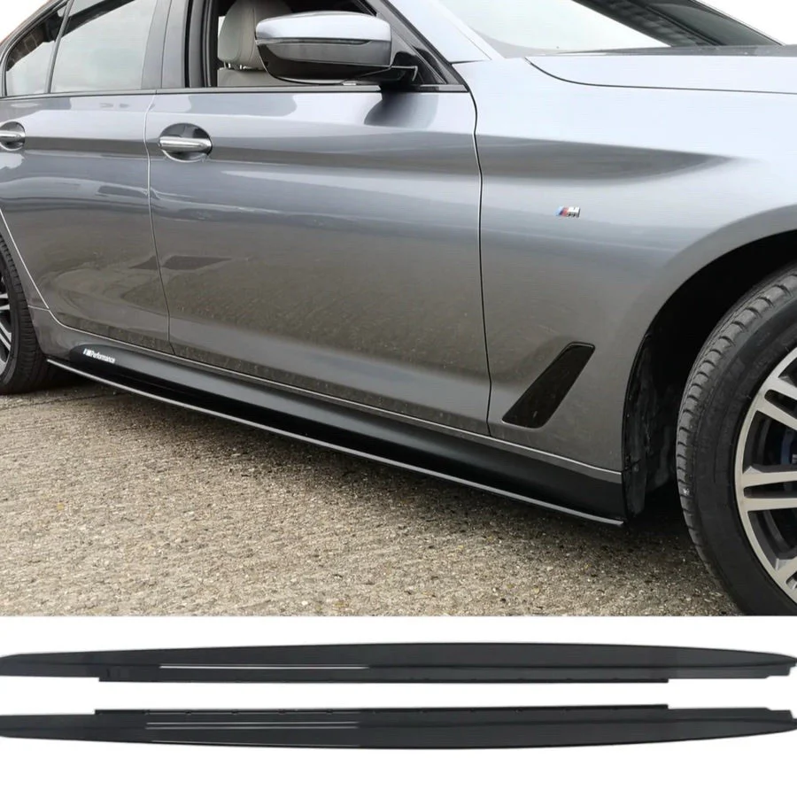 BMW 5 SERIES G31 ESTATE TOURING PRE DIFFUSER LIP BODY KIT GRILLES MIRRORS GLOSS - Image 4