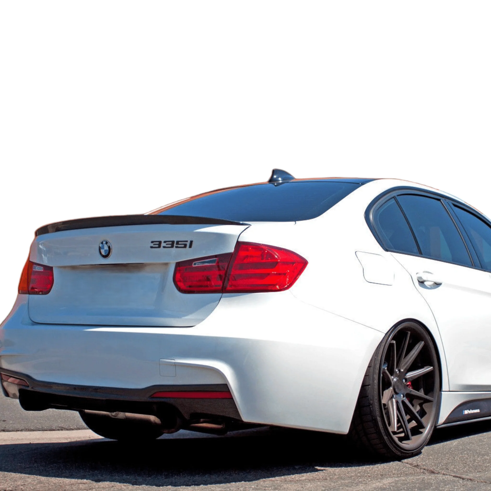 BMW Boot Spoiler - Fits BMW F30 F80 - 3 Series - Carbon Look