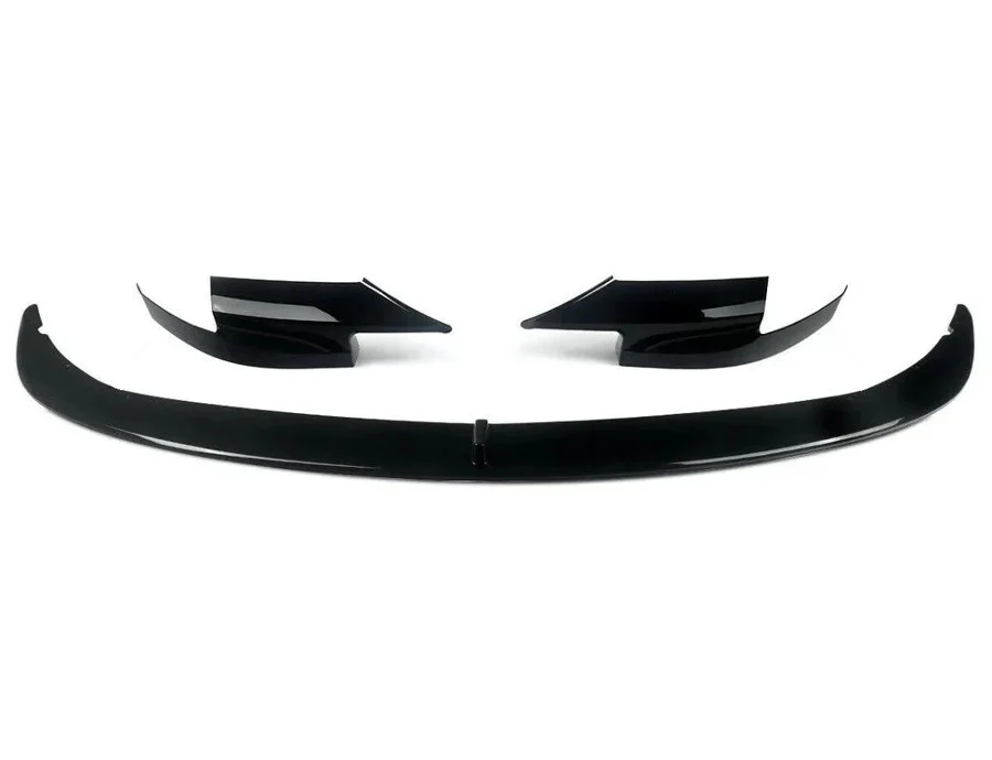 BMW F10 5 SERIES BODY KIT FRONT LIP SPLITTER DIFFUSER SPOILER SIDES GLOSS TWIN - Image 4