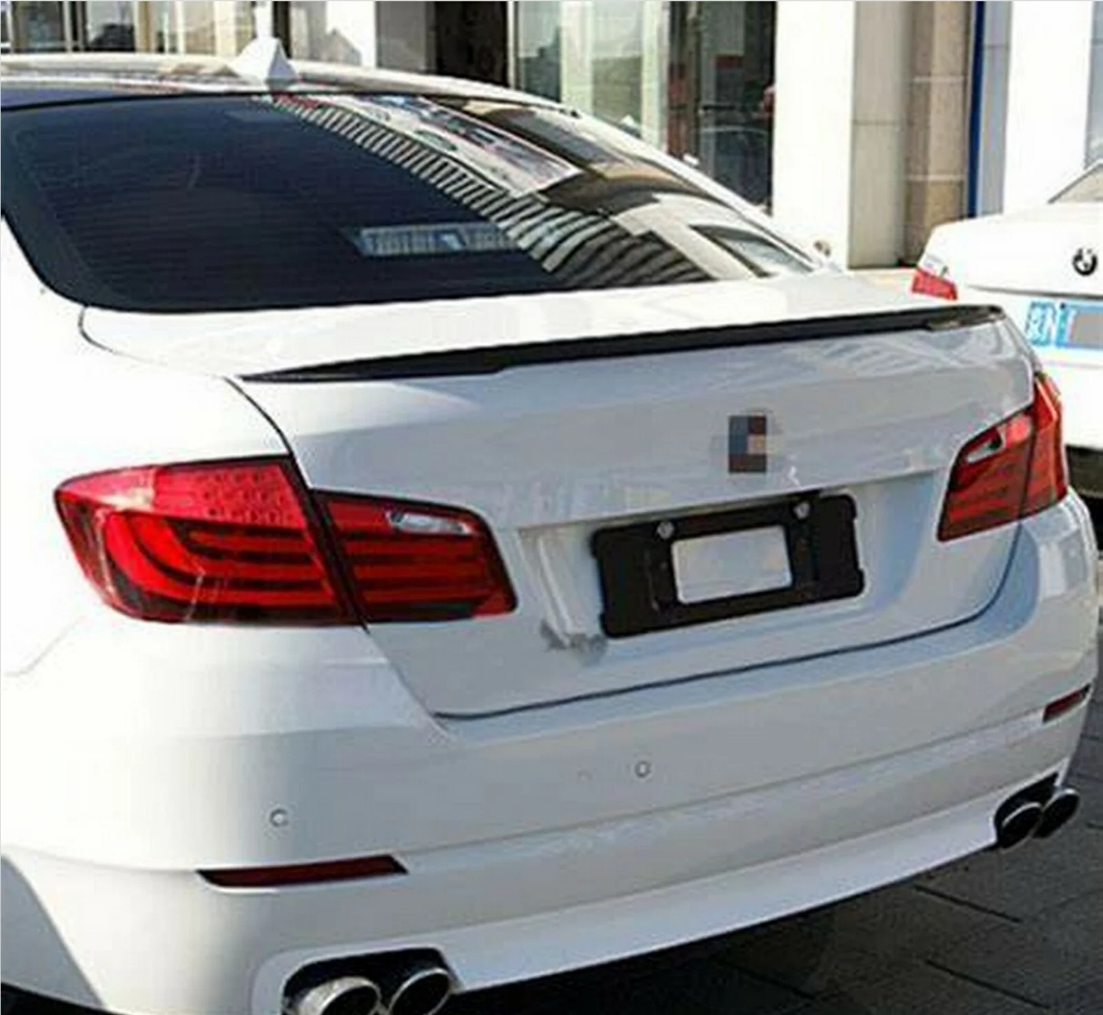 BMW F10 5 SERIES BODY KIT FRONT LIP SPLITTER DIFFUSER SPOILER SIDES GLOSS TWIN - Image 9