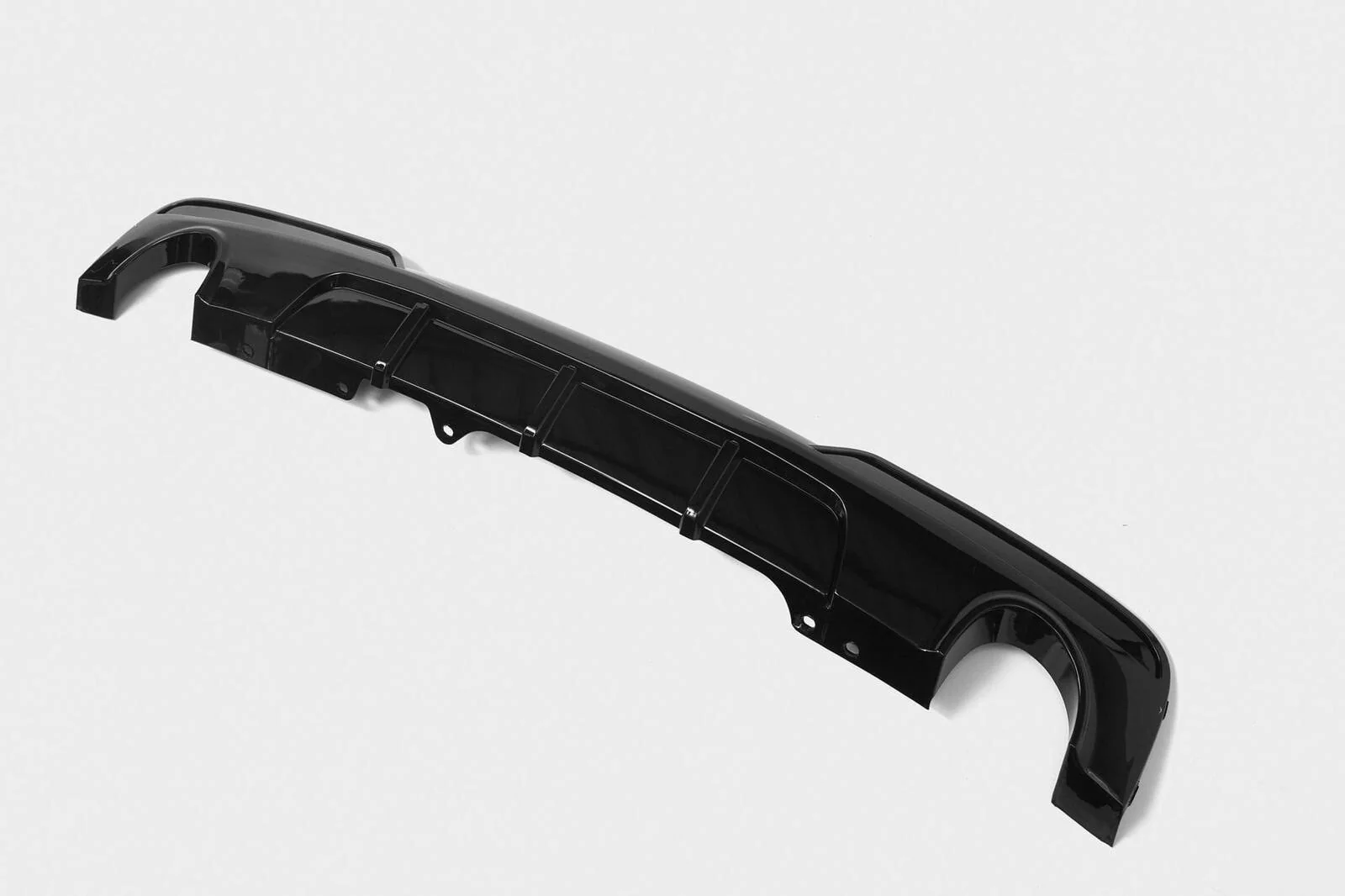 BMW F10 F11 M SPORT 535i 535d M PERFORMANCE REAR DIFFUSER GLOSS BLACK 5 SERIES - Image 3