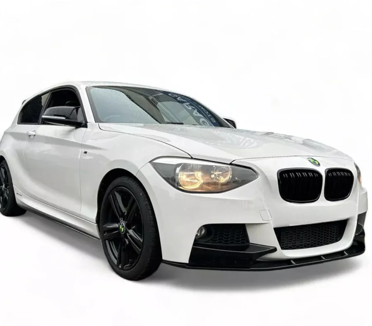 BMW F20 1 Series Pre Lci Gloss Black Front Splitter - Image 10