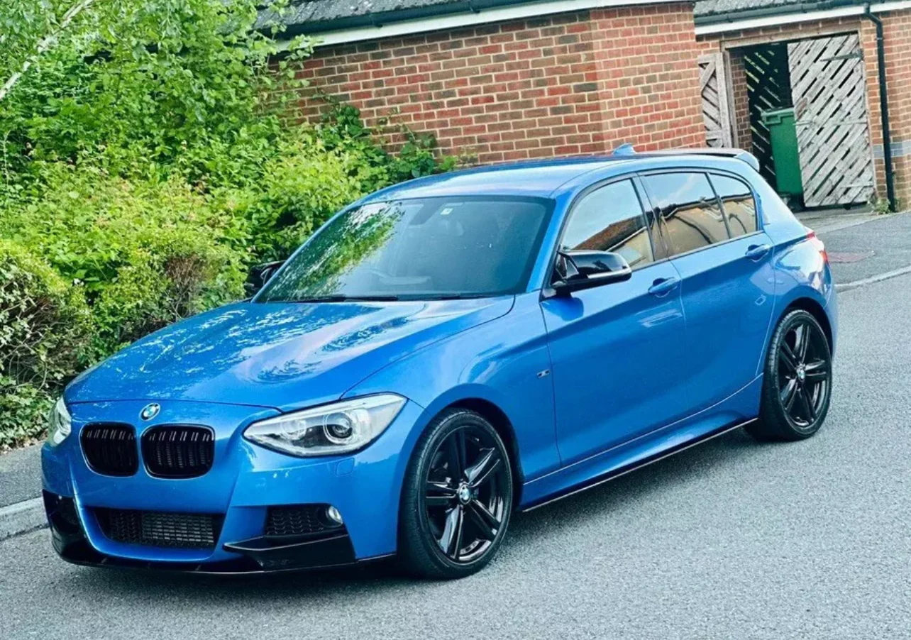 BMW F20 1 Series Pre Lci Gloss Black Front Splitter - Image 6