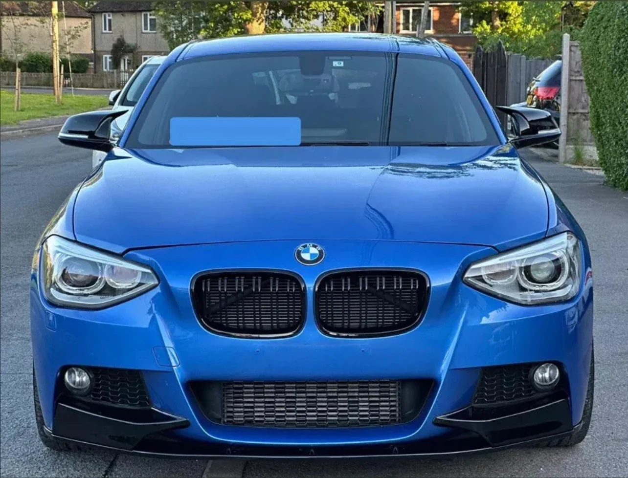 BMW F20 1 Series Pre Lci Gloss Black Front Splitter - Image 8