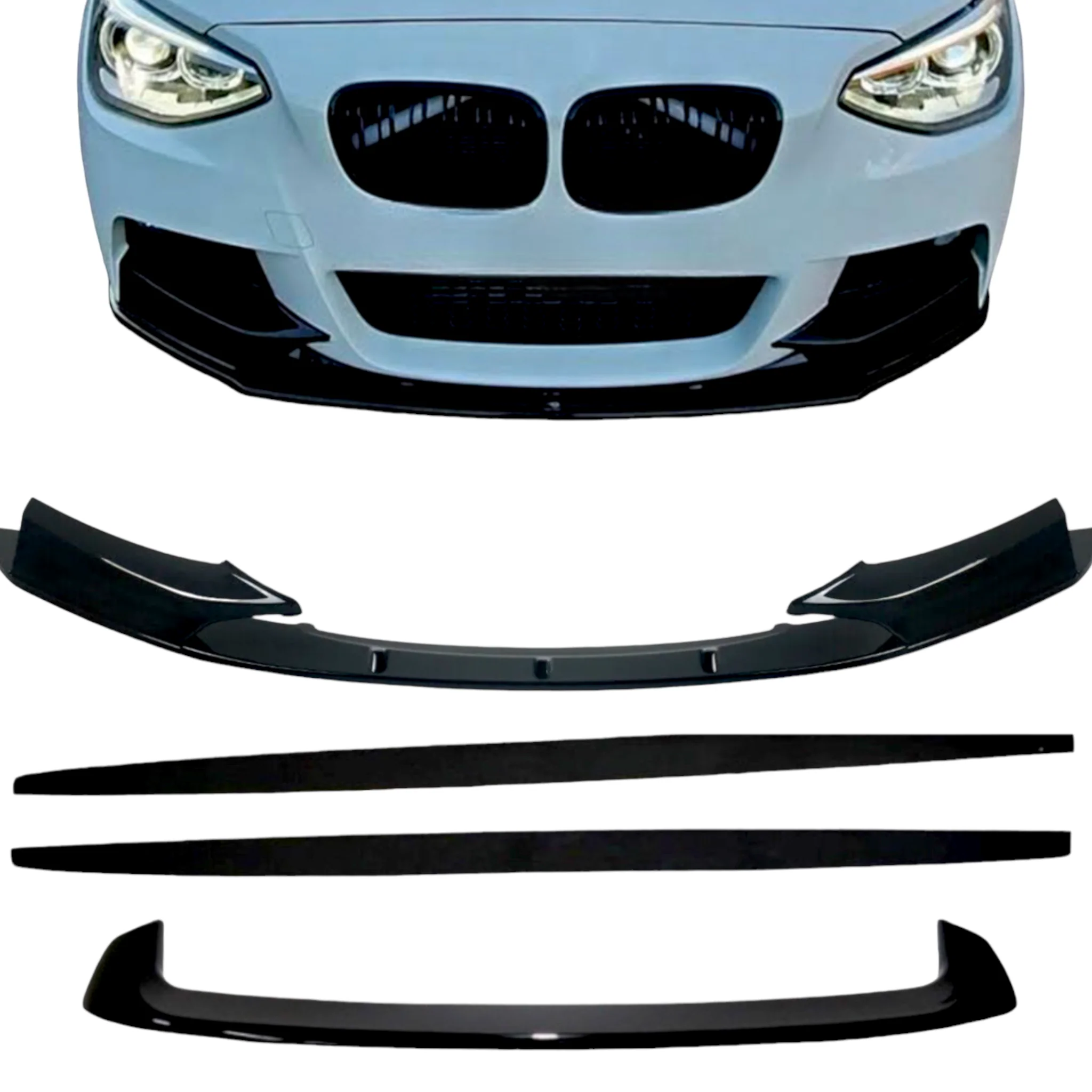 BMW F20 F21 Pre Lci Kit 1 Series - Gloss Black 12-15 - Image 9