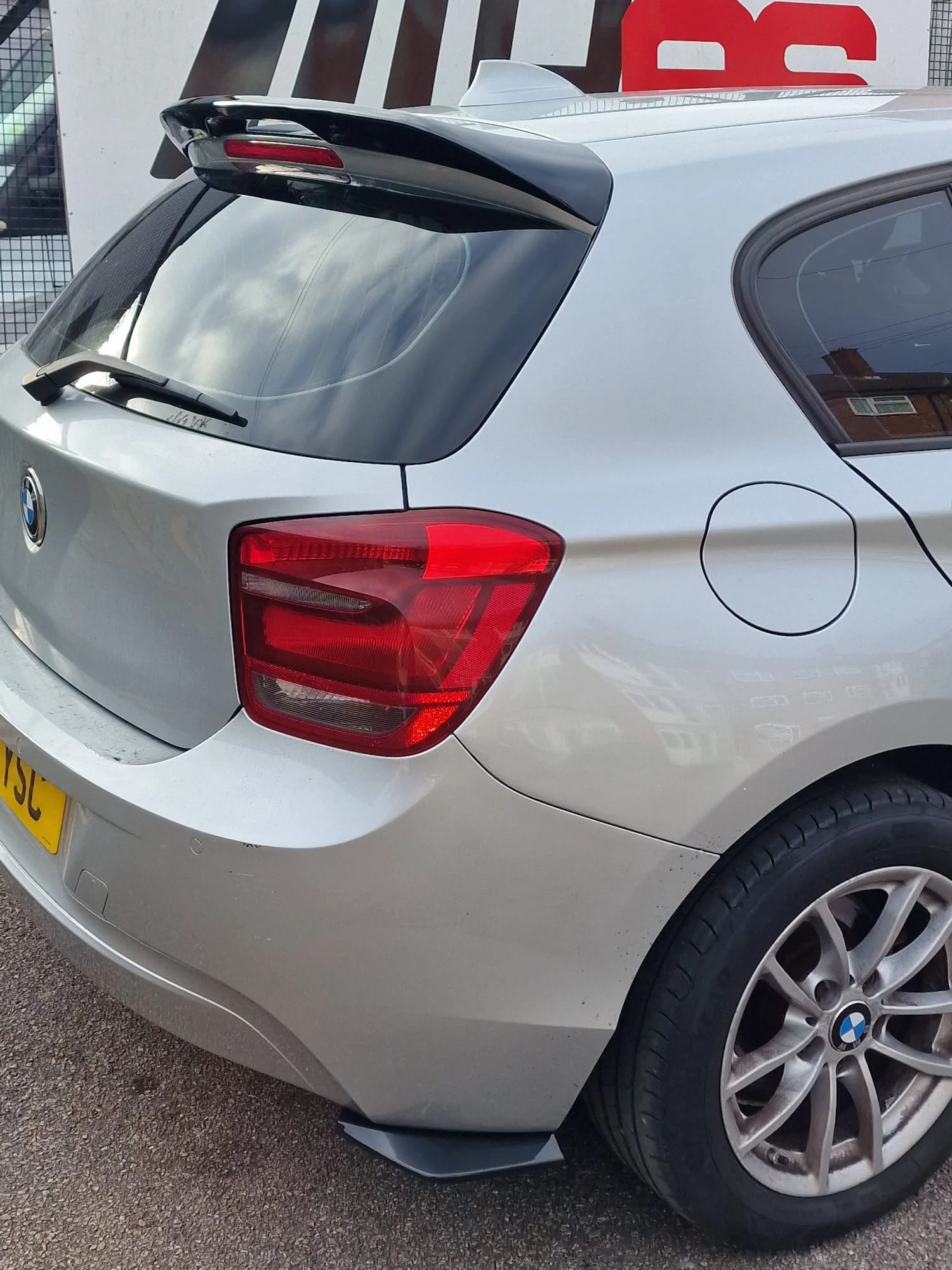 BMW F20 Kit 1 Series Se Sport Gloss Black Full BodyKit Splitter Spoiler Pre Lci - Image 7