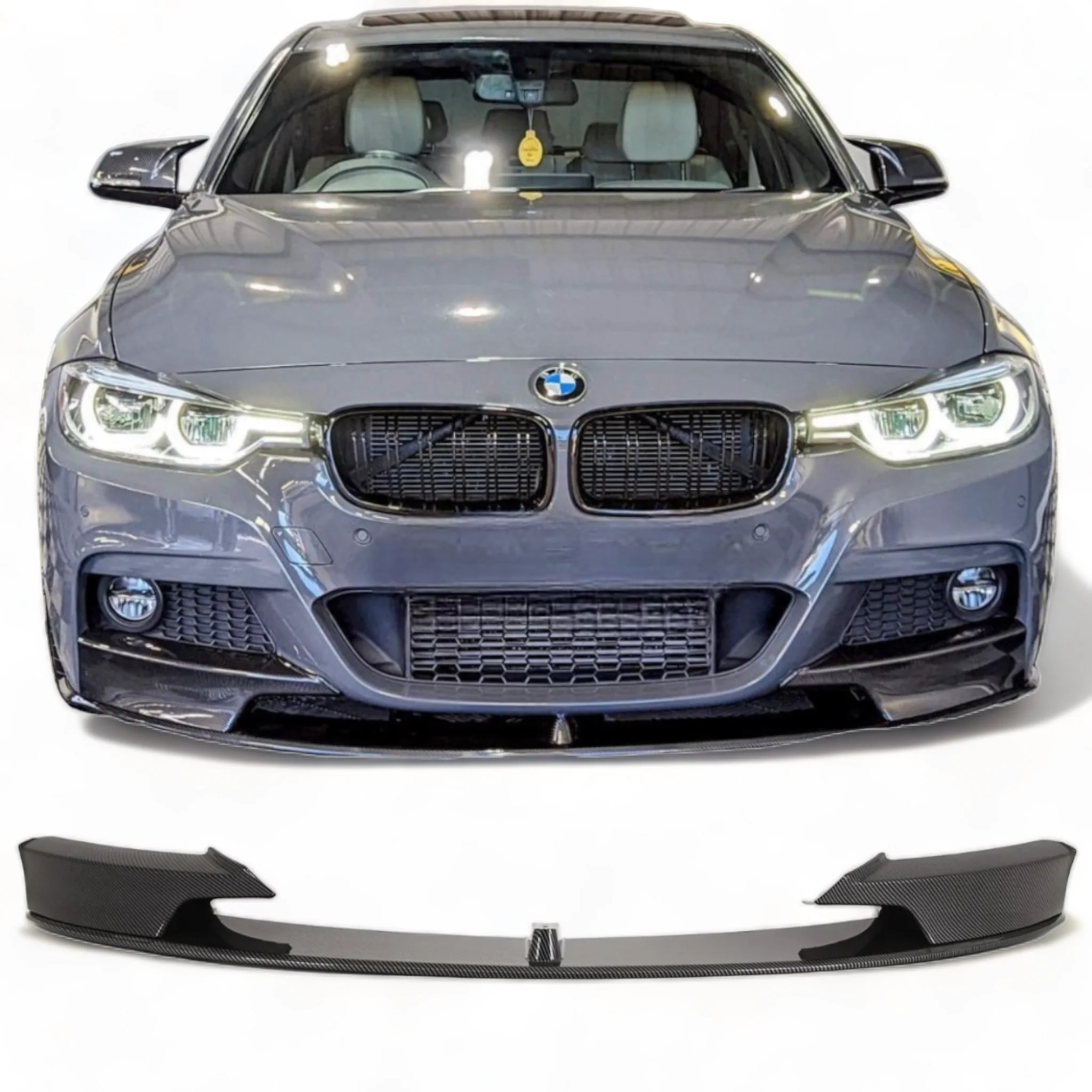 BMW F30 F31 3 Series Front Splitter - Bumper - Lip Spoiler - Carbon