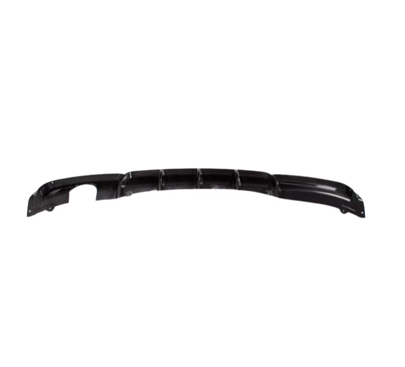 BMW F30 F31 3 SERIES MP REAR DIFFUSER M SPORT SINGLE EXHAUST CARBON BLACK 12-18 - Image 2