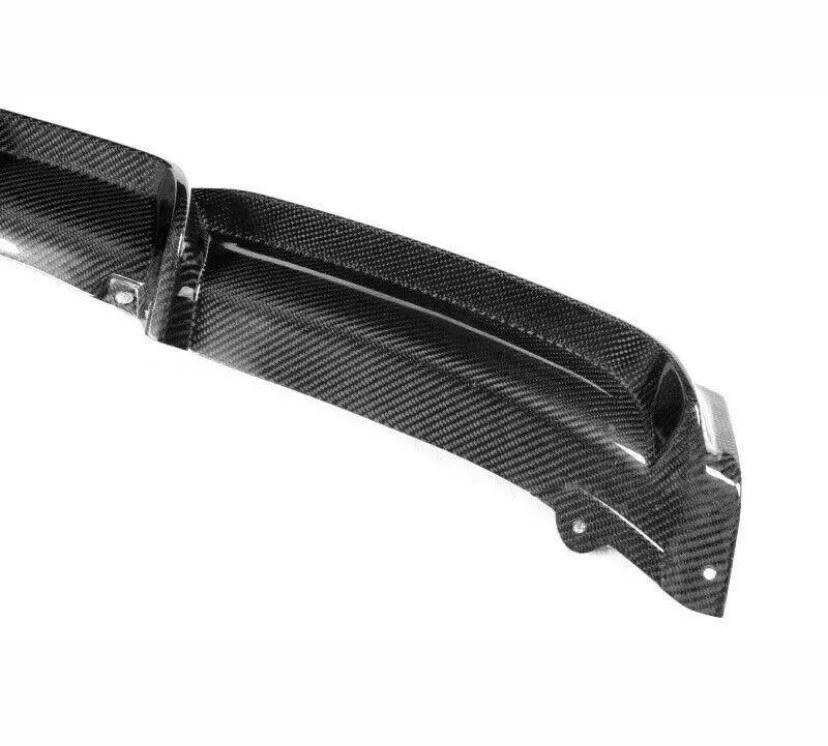 BMW F30 F31 3 SERIES MP REAR DIFFUSER M SPORT SINGLE EXHAUST CARBON BLACK 12-18 - Image 4