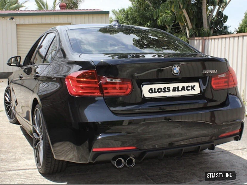 BMW F30 M PERFORMANCE BODY KIT FRONT LIP SPLITTER GRILLES DIFFUSER SPOILER SIDES - Image 10