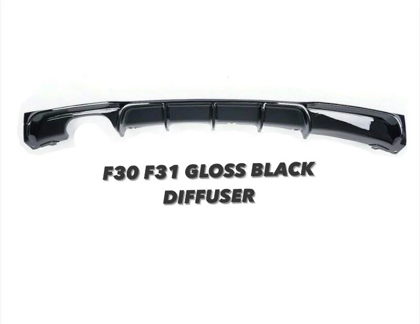 BMW F30 M PERFORMANCE BODY KIT FRONT LIP SPLITTER GRILLES DIFFUSER SPOILER SIDES - Image 2
