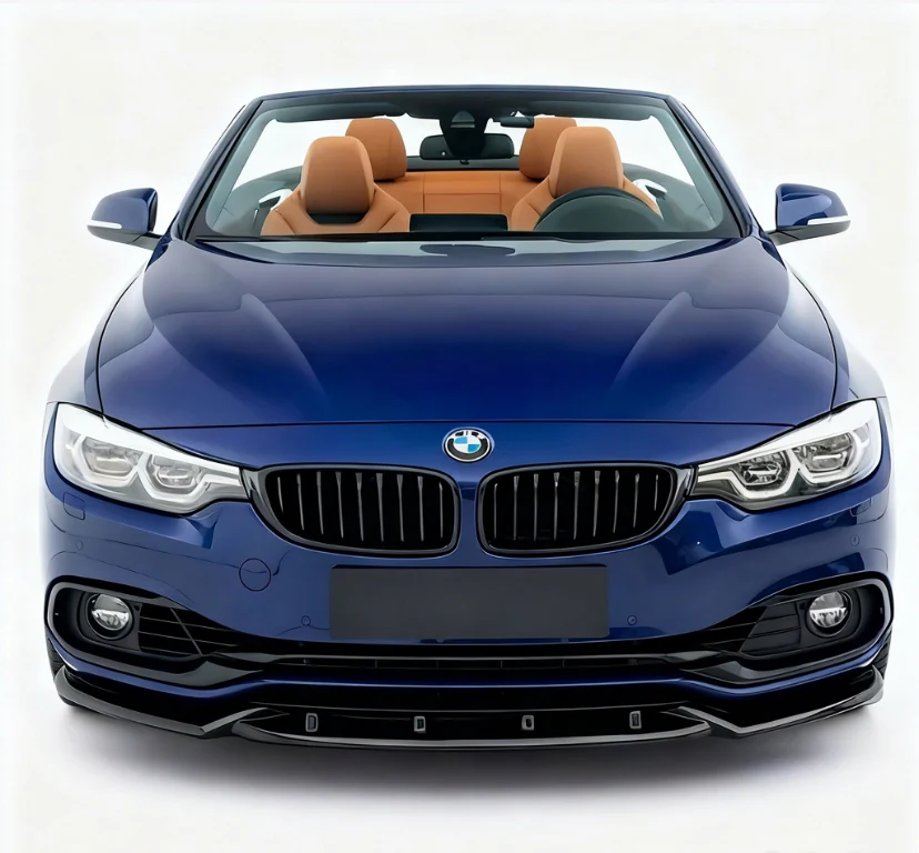 BMW F32 F33 F36 4 SERIES FRONT SPLITTER LIP SE SPORT PERFORMANCE GLOSS BLACK - Image 6