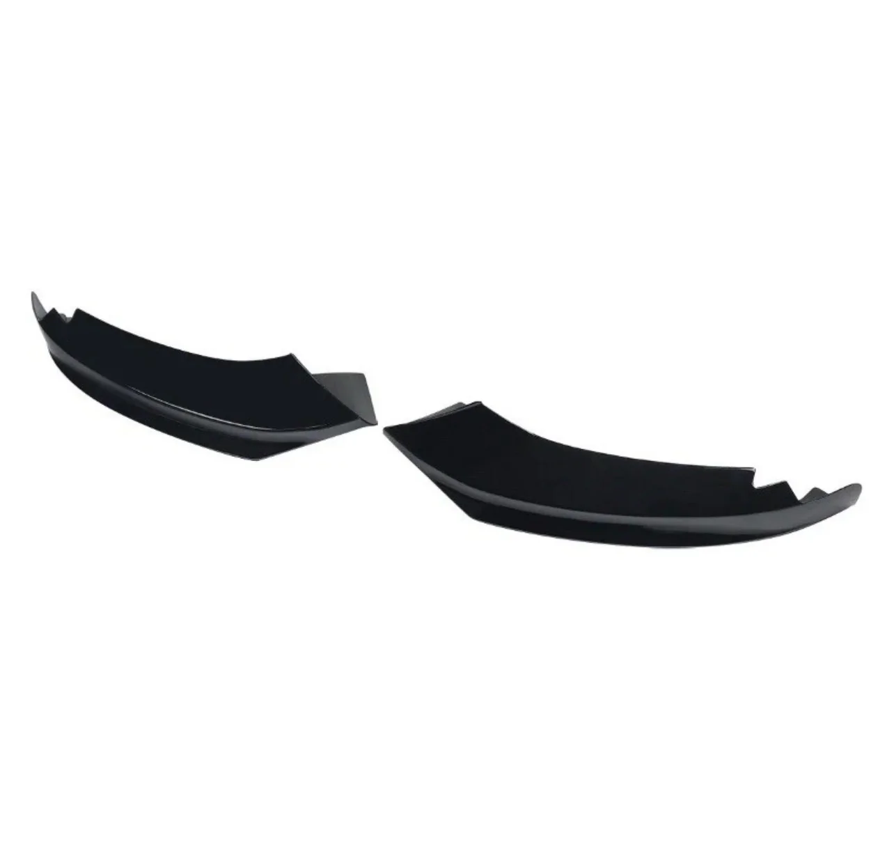 BMW F32 F33 F36 FRONT SPLITTER 4 SERIES M SPORT LIP GLOSS BLACK ABS COUPE GRAN CONVERTIBLE - Image 7