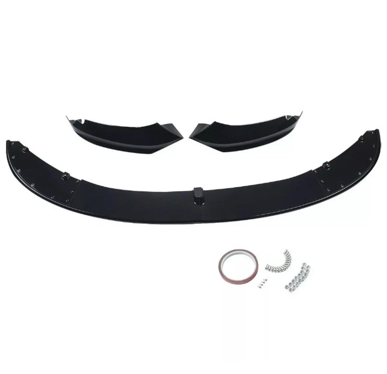 BMW F32 F33 F36 FRONT SPLITTER 4 SERIES M SPORT LIP GLOSS BLACK ABS COUPE GRAN CONVERTIBLE - Image 8
