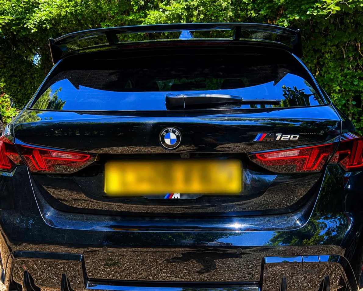 BMW F40 Car Roof Spoiler M performance Fits 1 Series Gloss Black SE Sport - Image 11