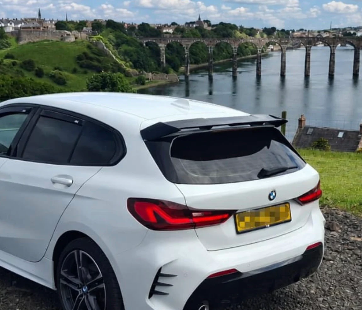 BMW F40 Car Roof Spoiler M performance Fits 1 Series Gloss Black SE Sport - Image 4