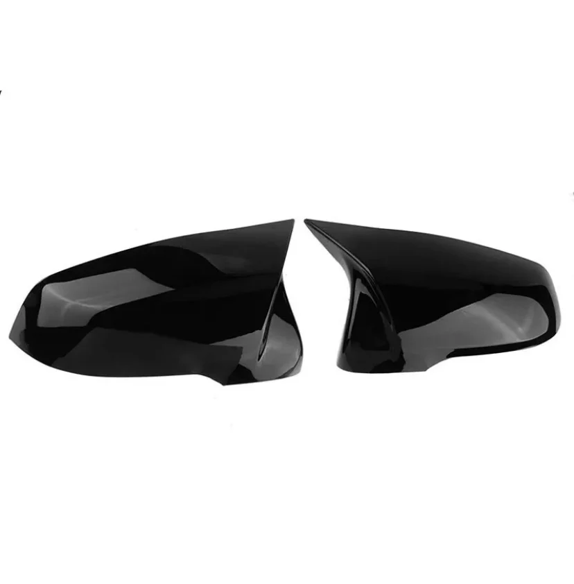 BMW F40 F44 F45 F46 F48 G29 2PCS DOOR WING MIRROR COVERS CAPS GLOSS BLACK ABS - Image 5