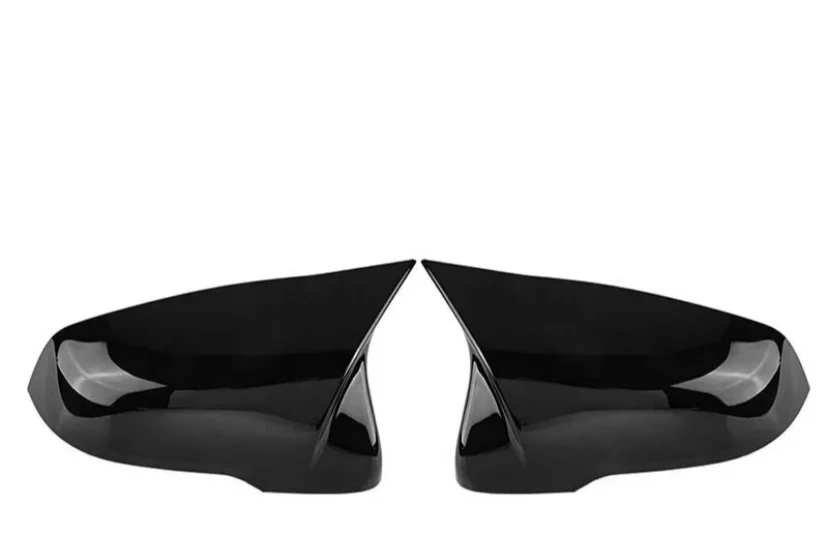 BMW F40 F44 F45 F46 F48 G29 2PCS DOOR WING MIRROR COVERS CAPS GLOSS BLACK ABS - Image 6