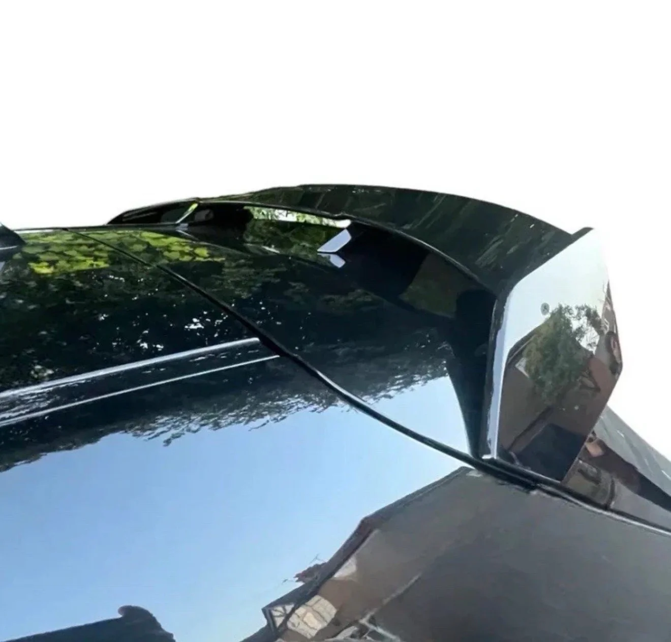 BMW F70 1 SERIES FLAT ROOF SPOILER REAR LIP GLOSS BLACK - Image 14