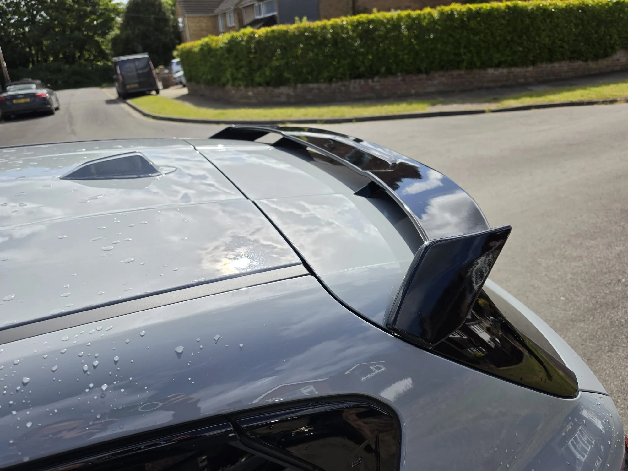 BMW F70 1 SERIES FLAT ROOF SPOILER REAR LIP GLOSS BLACK - Image 7