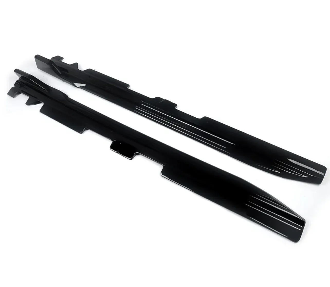 BMW G01 G02 X3M F97 X4M F98 2018+ Gloss Black MP Side Skirt Extension - Image 6
