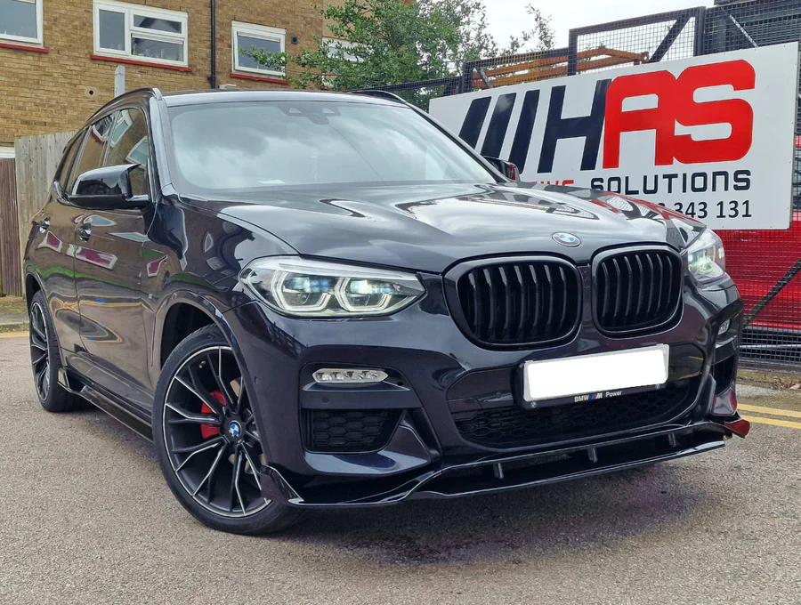 BMW G01 X3 Pre Lci Gloss Black kit Bodykit Grilles Mirrors Exhaust Tips - Image 9