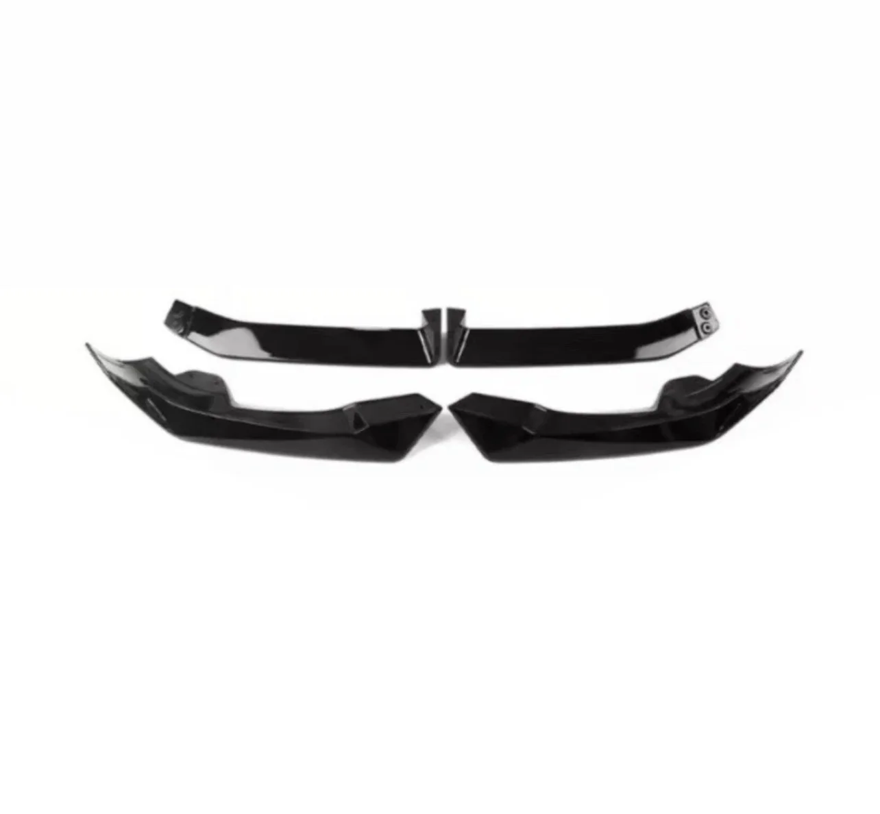 BMW G06 X6 LCI 23-25 MP Style Gloss Black Front Spoiler Splitter Lip Abs - Image 5