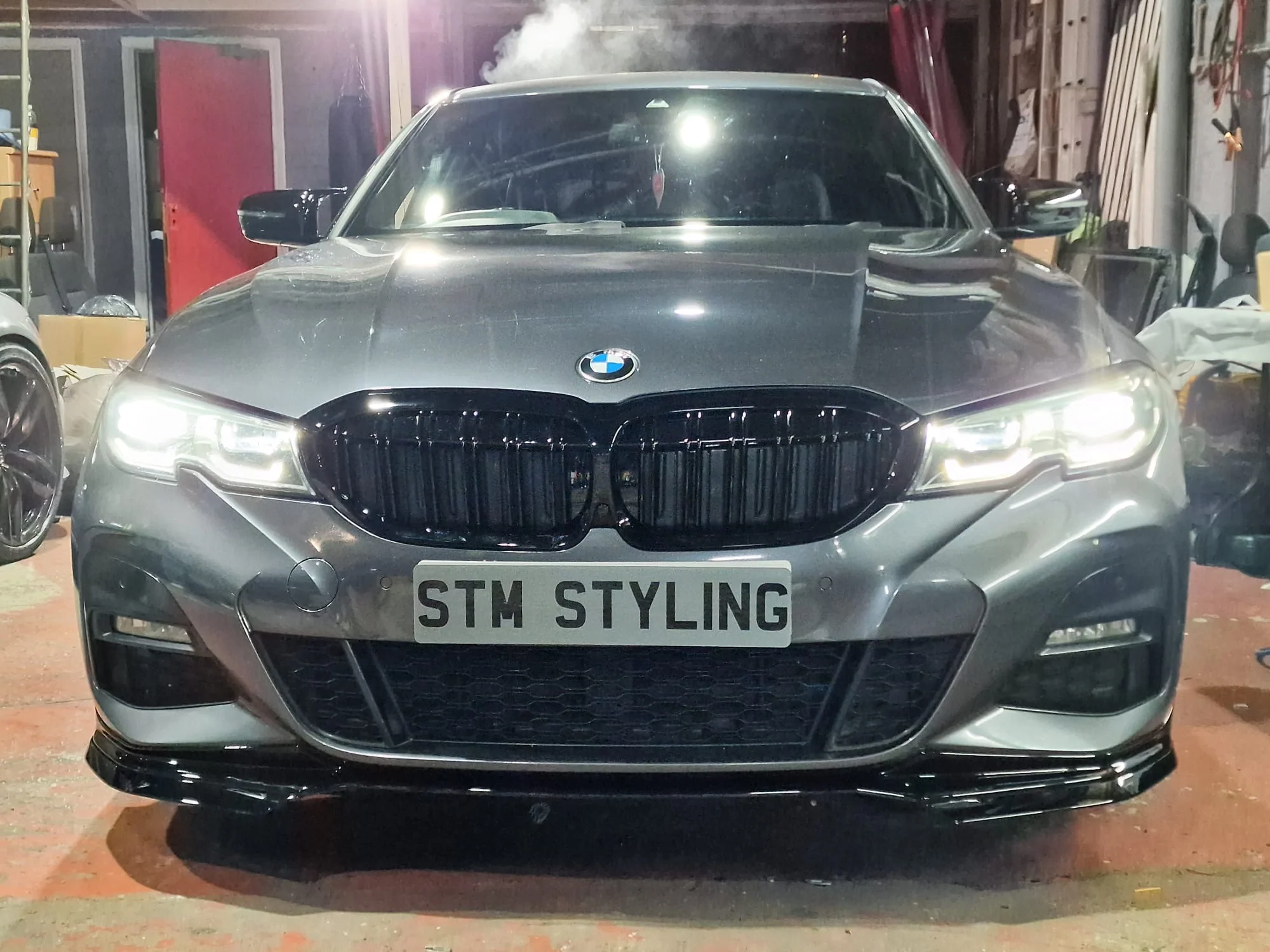 BMW G20 Kit 3 Series - Gloss Black FullBody Kit Mp Quad Led Light - Image 6