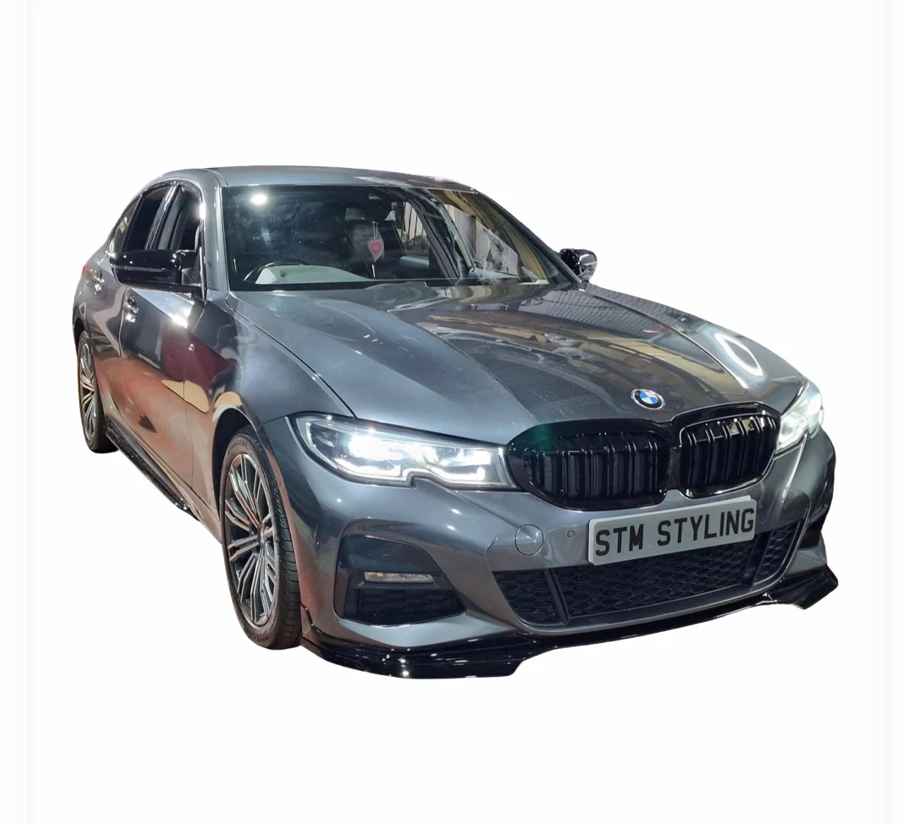 BMW G20 Kit 3 Series Quad Diffuser With Exhaust Tips Full Bodykit Mp Splitter - Image 14
