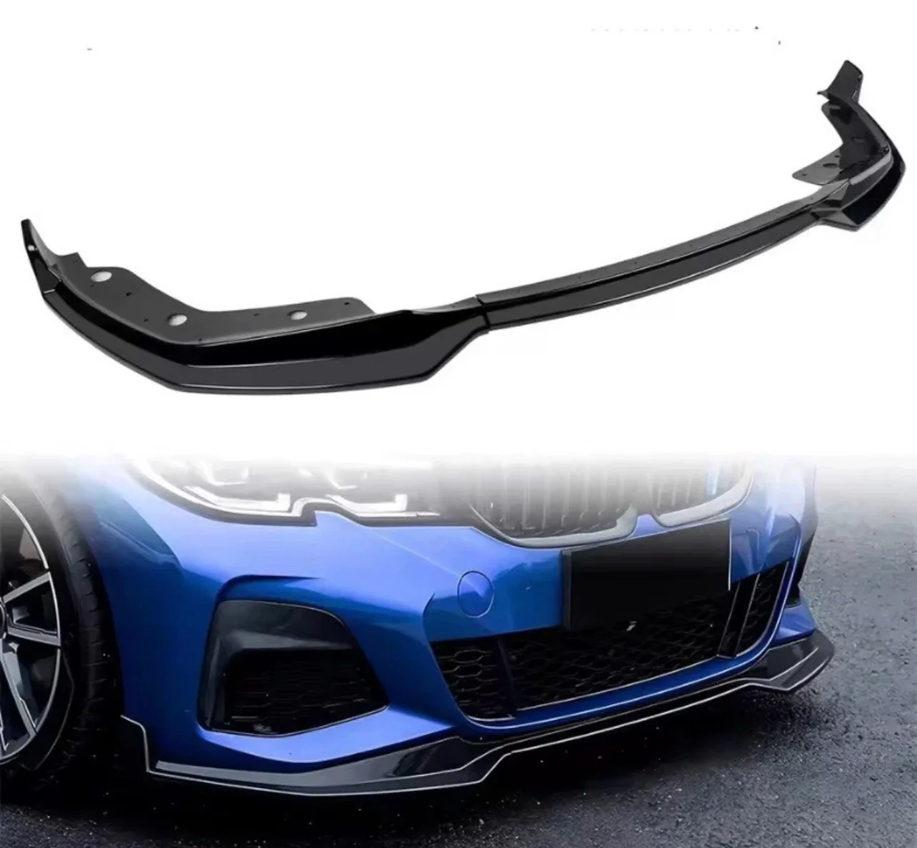 BMW G20 Kit 3 Series Quad Diffuser With Exhaust Tips Full Bodykit STM ED2 Splitter Pre Lci - Image 10