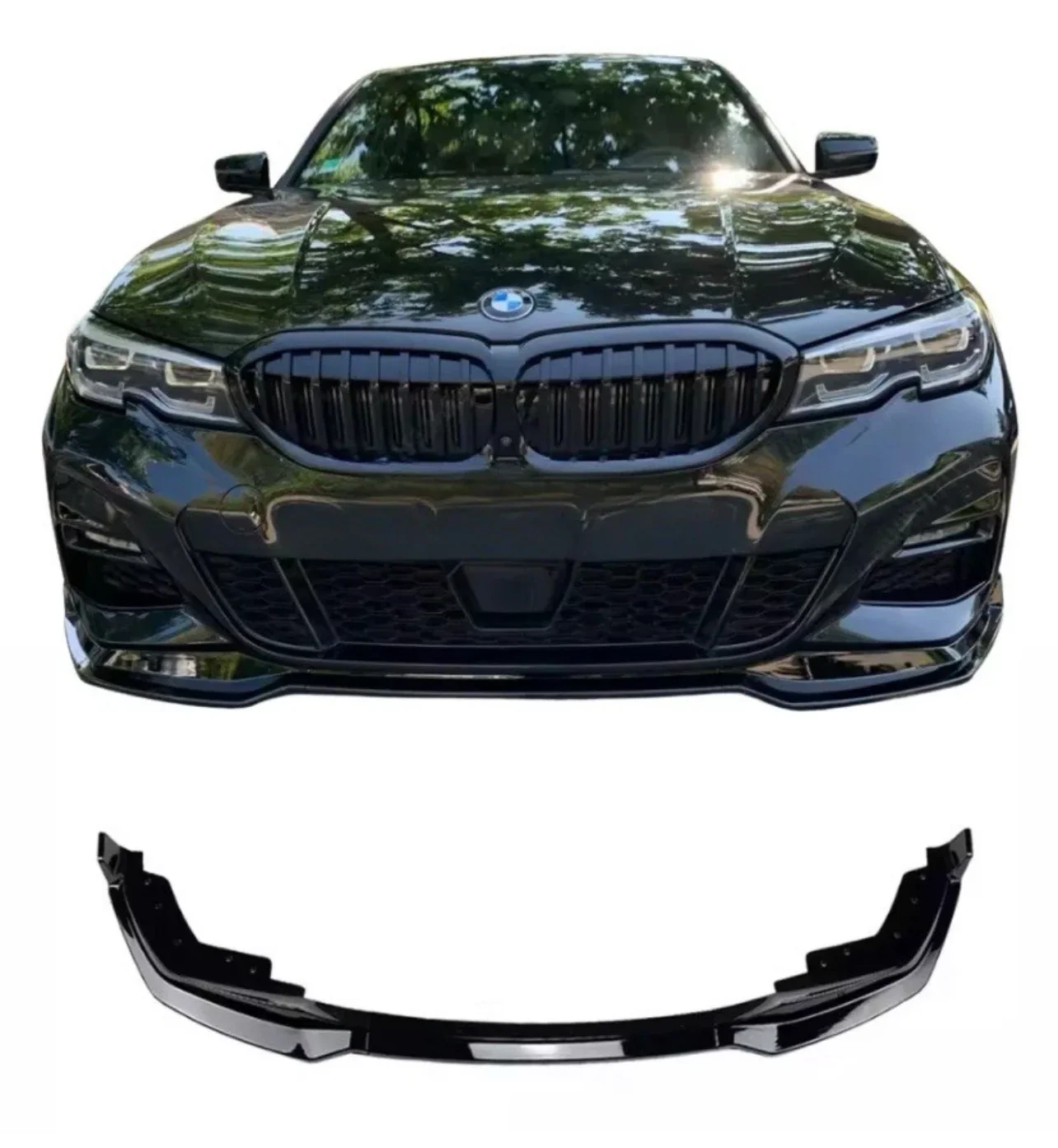 BMW G20 Kit 3 Series Quad Diffuser With Exhaust Tips Full Bodykit STM ED2 Splitter Pre Lci - Image 2