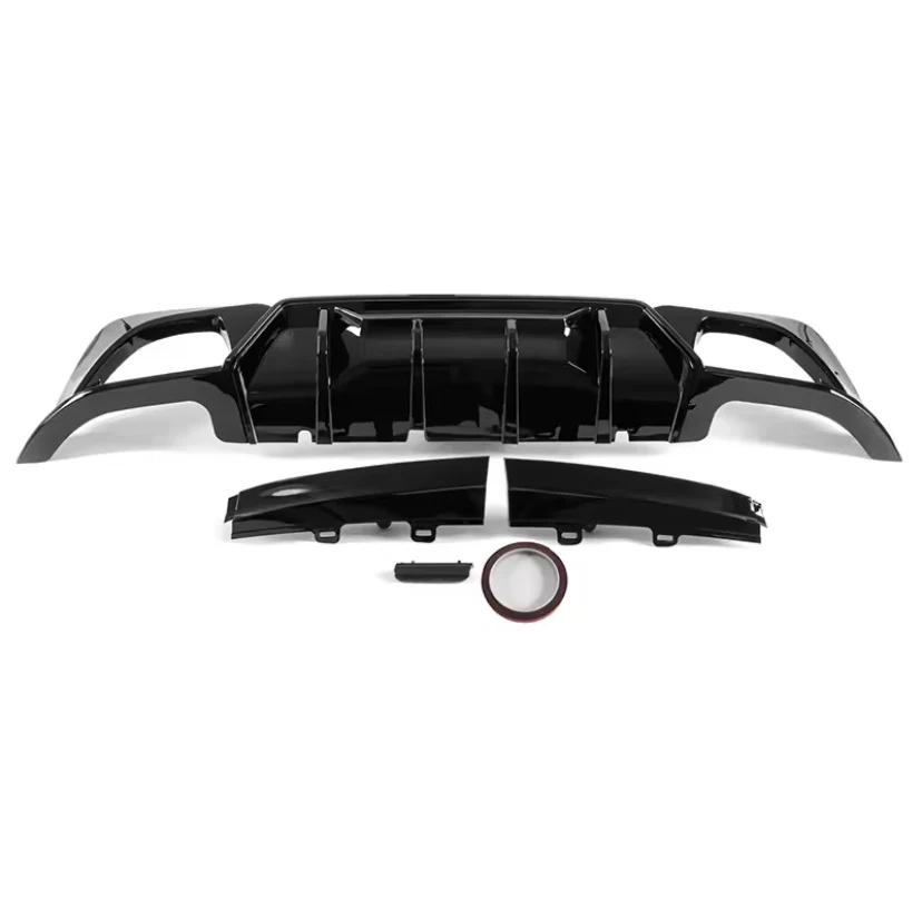 BMW G20 Kit 3 Series Quad Diffuser With Exhaust Tips Full Bodykit STM V Splitter - Image 5