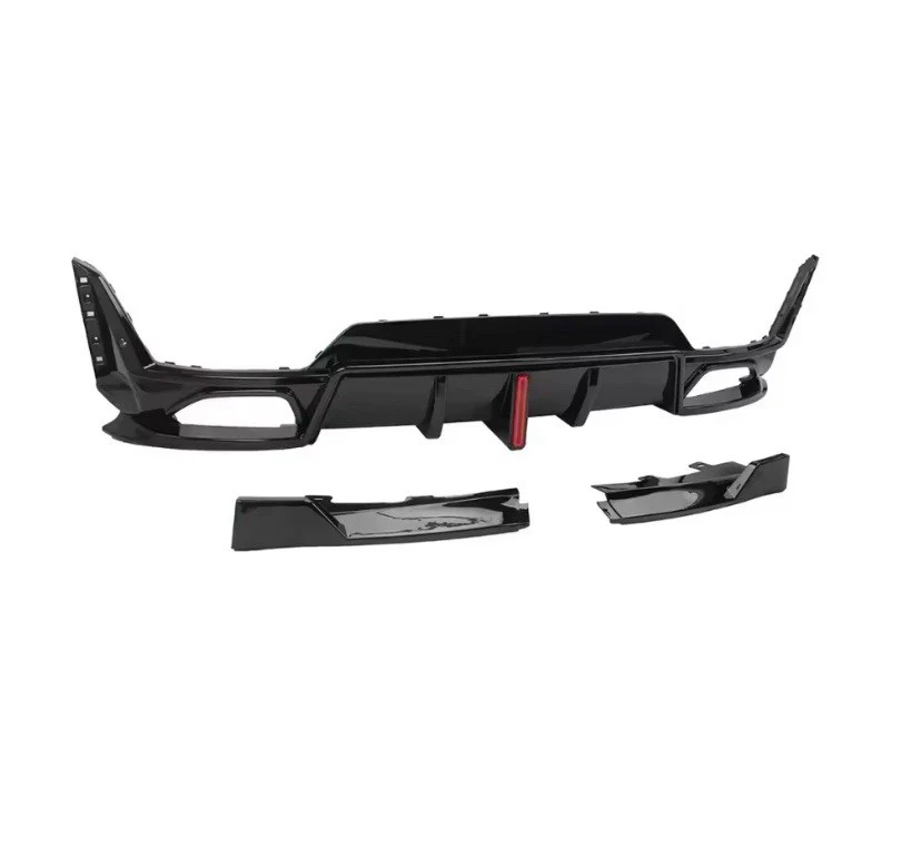 Bmw G20 Lci Diffuser gloss Black Rear Lip For 3 Series G21 Saloon Touring MP - Image 10