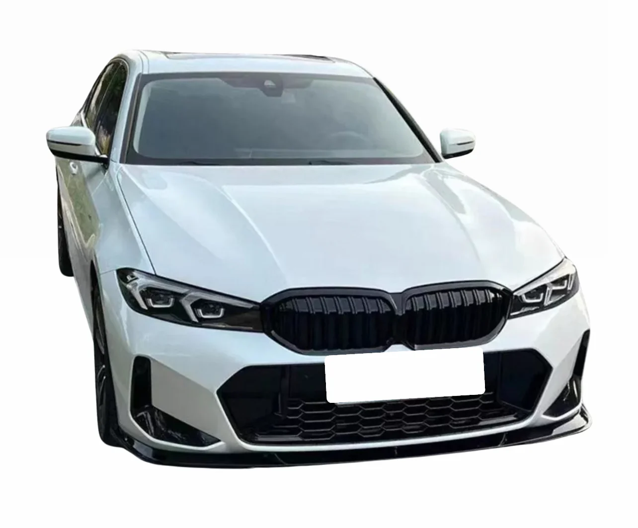 BMW G20 Lci Splitter lip Front Spoiler 3 Series Gloss Black STM EDITION 2023+ - Image 3