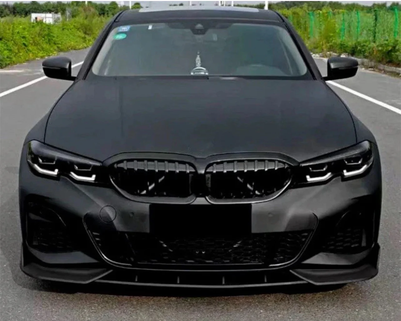 BMW G21 3 SERIES TOURING ESTATE BODY KIT STM SPLITTER QUAD LED DIFFUSER ED2 ROOF - Image 4