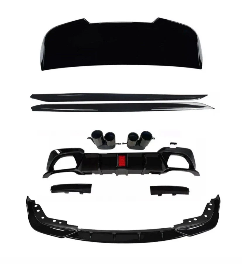 BMW G21 3 SERIES TOURING ESTATE BODY KIT STM SPLITTER QUAD LED DIFFUSER MP ROOF