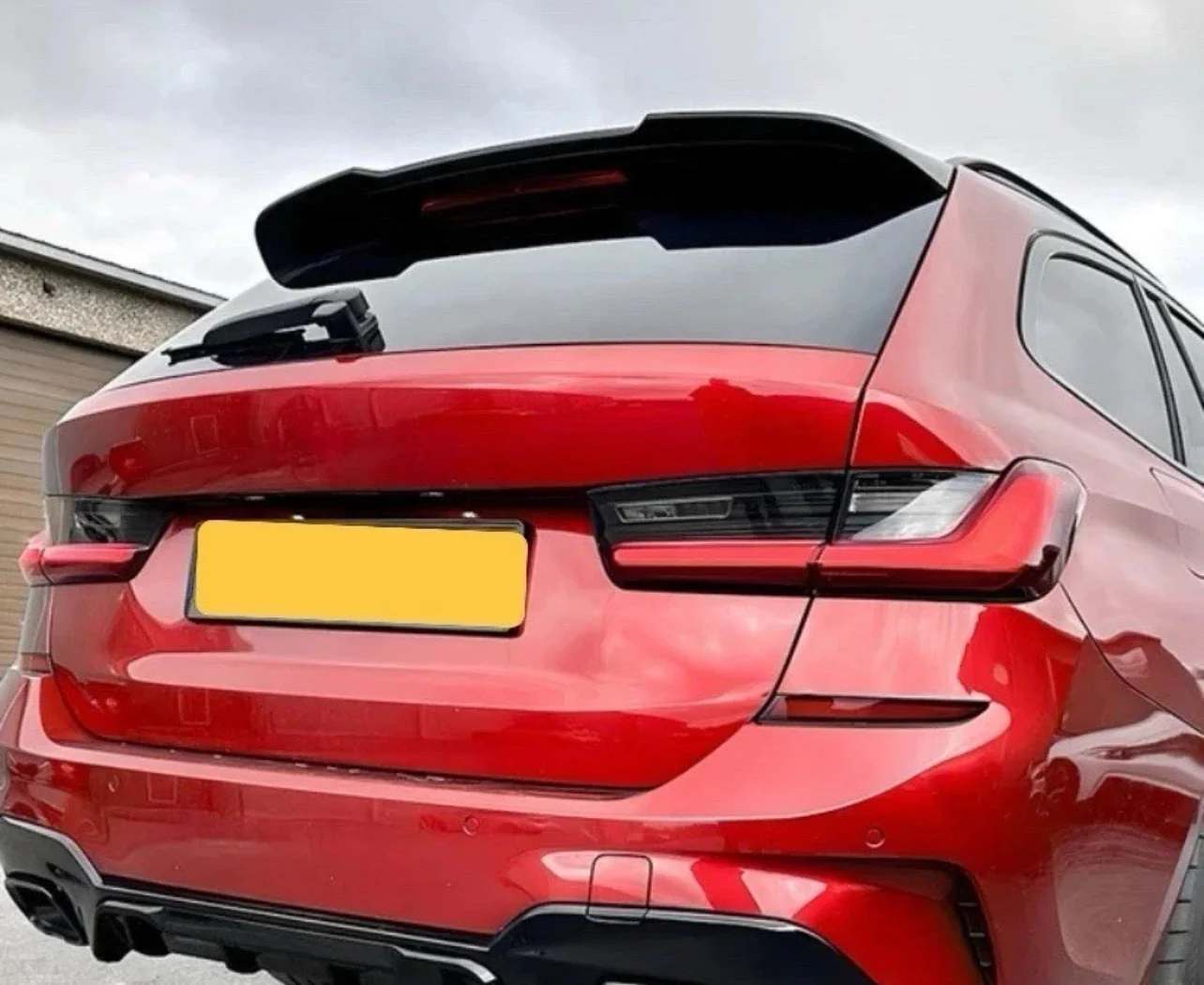 BMW G21 3 SERIES TOURING ESTATE BODY KIT STM SPLITTER QUAD LED DIFFUSER MP ROOF - Image 10