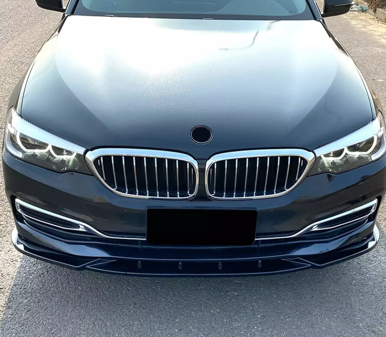 BMW G30 5 Series Splitter Lci Gloss Black Lip 21-24 - Image 6