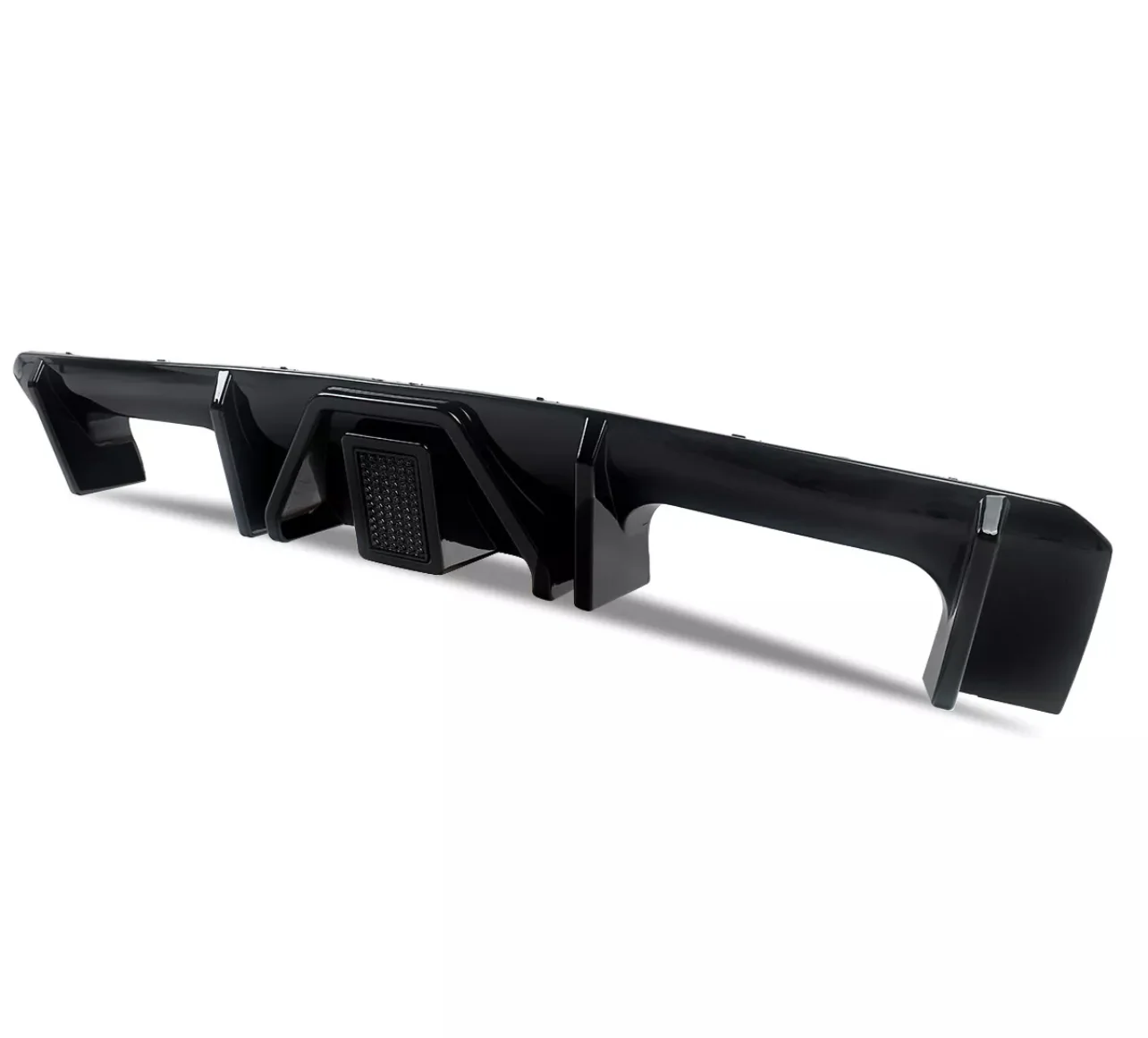 BMW G80 M3 G82 G83 M4 REAR BUMPER DIFFUSER LIP GLOSS BLACK W/LED LIGHT - Image 6
