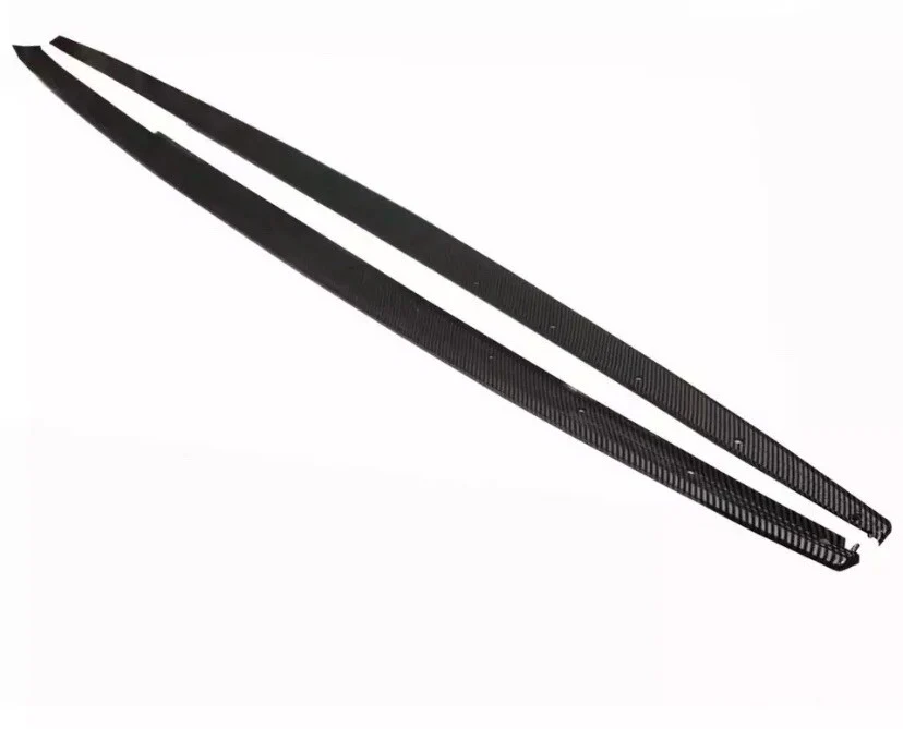 BMW M2 F87 Carbon Kit Front Splitter Spoiler Lip Diffuser Side Extensions 16-21 - Image 2